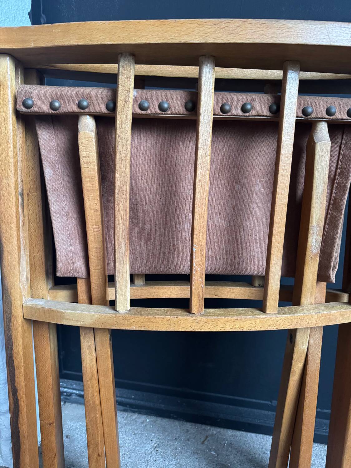 Director's chair from the 1950s.