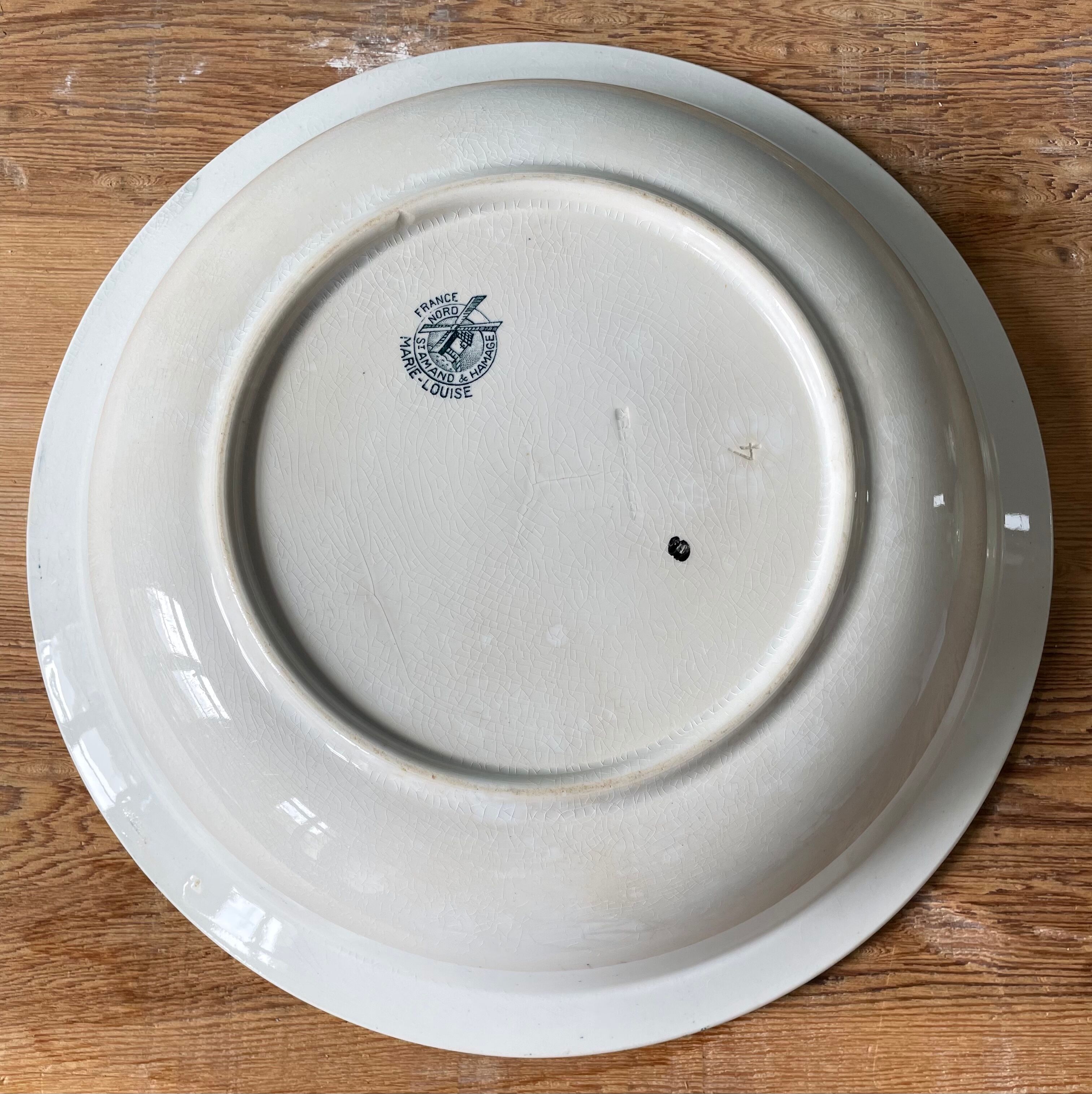 Salad bowl Terre de Fer "Marie-Louise" St Amand & Hamage