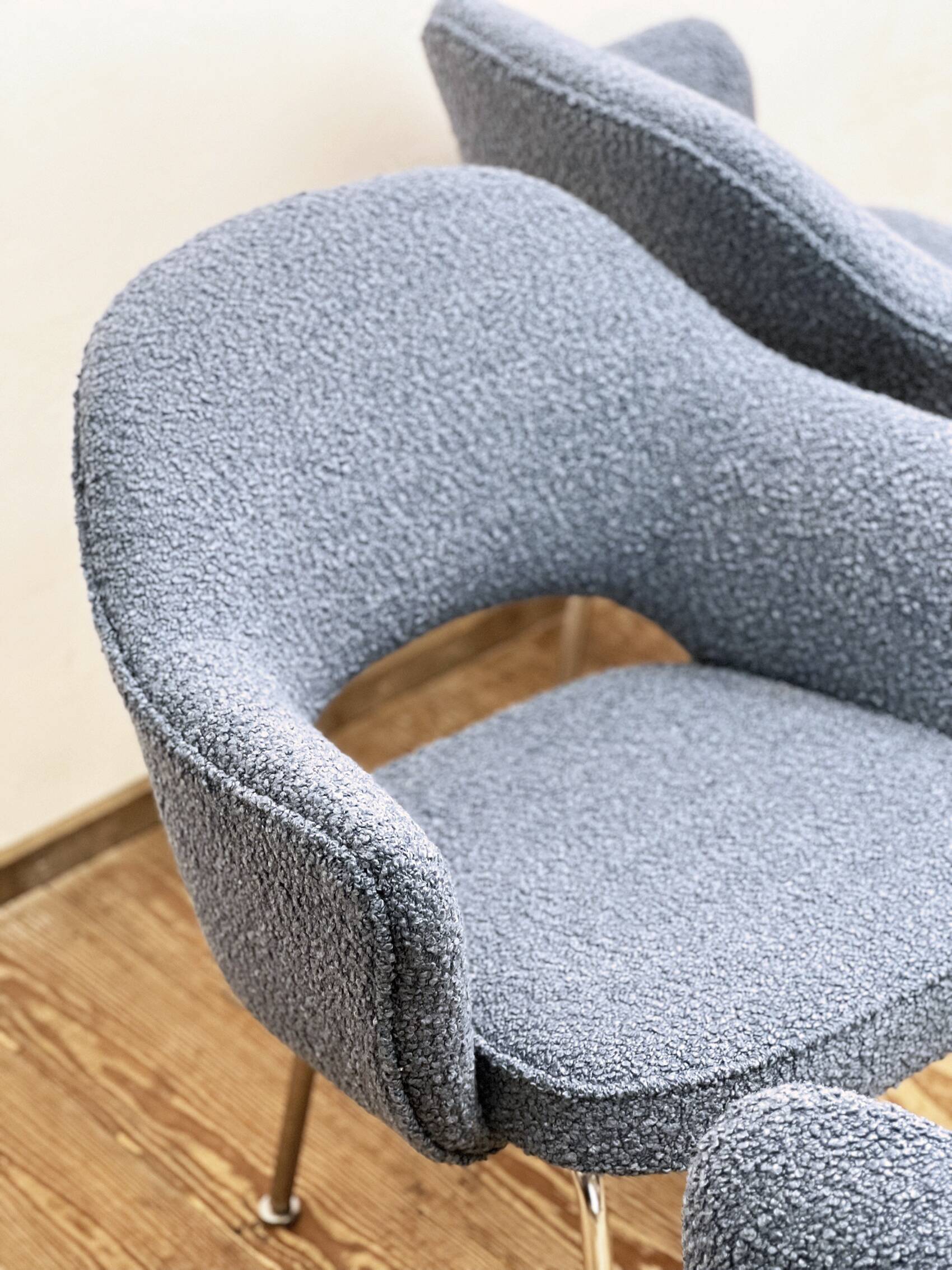 Set of 4 Executive Armchairs by Eero Saarinen, Knoll International, Germany