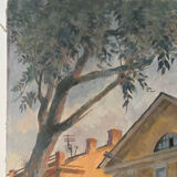 "The Tishashev House – Opochka" signed A. A. Yeremin