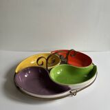 Compartmentalized appetizer dish