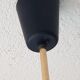 Glass and brass hanging lamp 60
