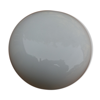Plafonnier verre opaline
