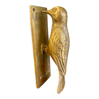 Green peak brass knocker