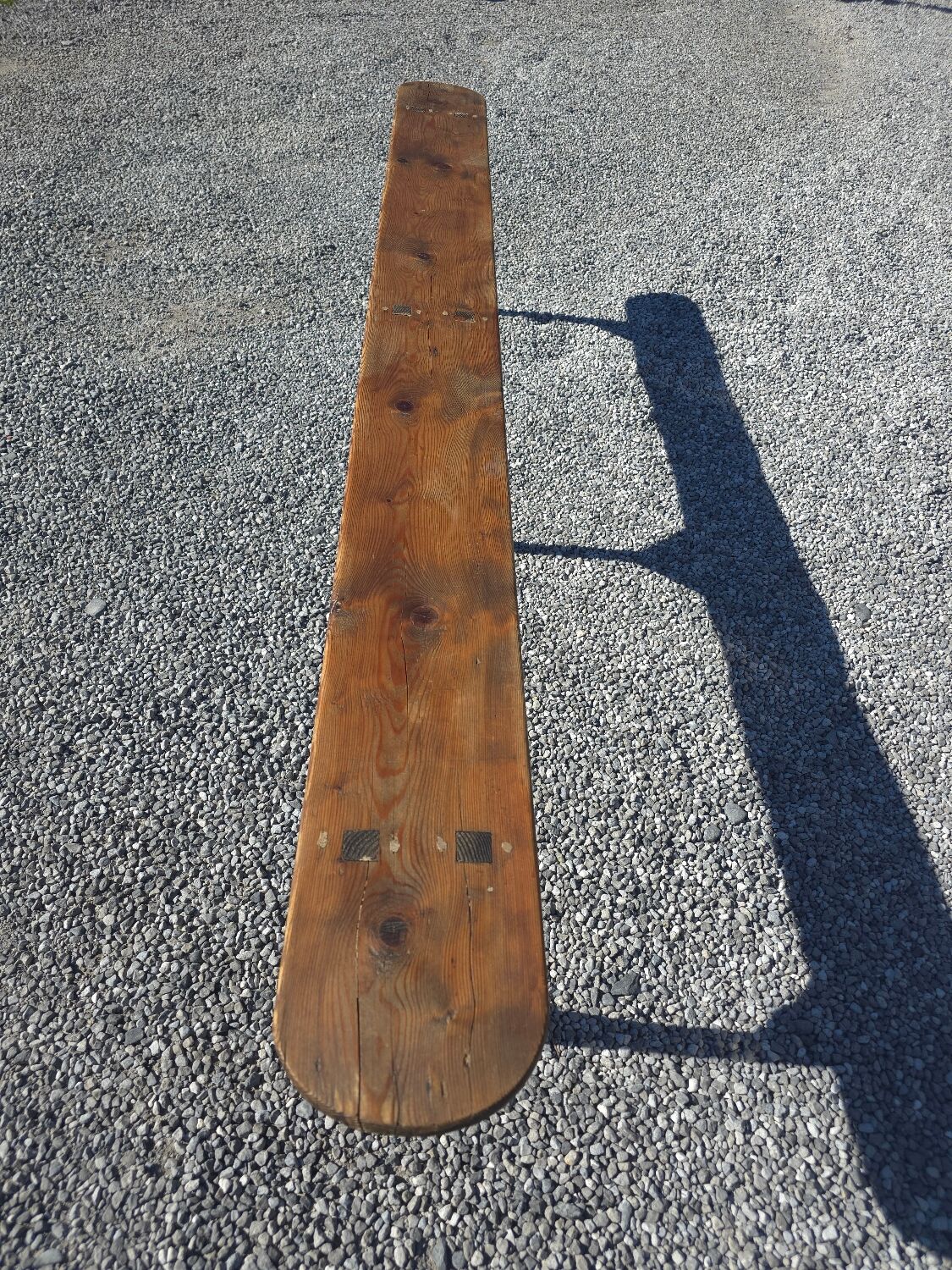 Fir farm bench