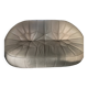2-seater leather Ottoman sofa
