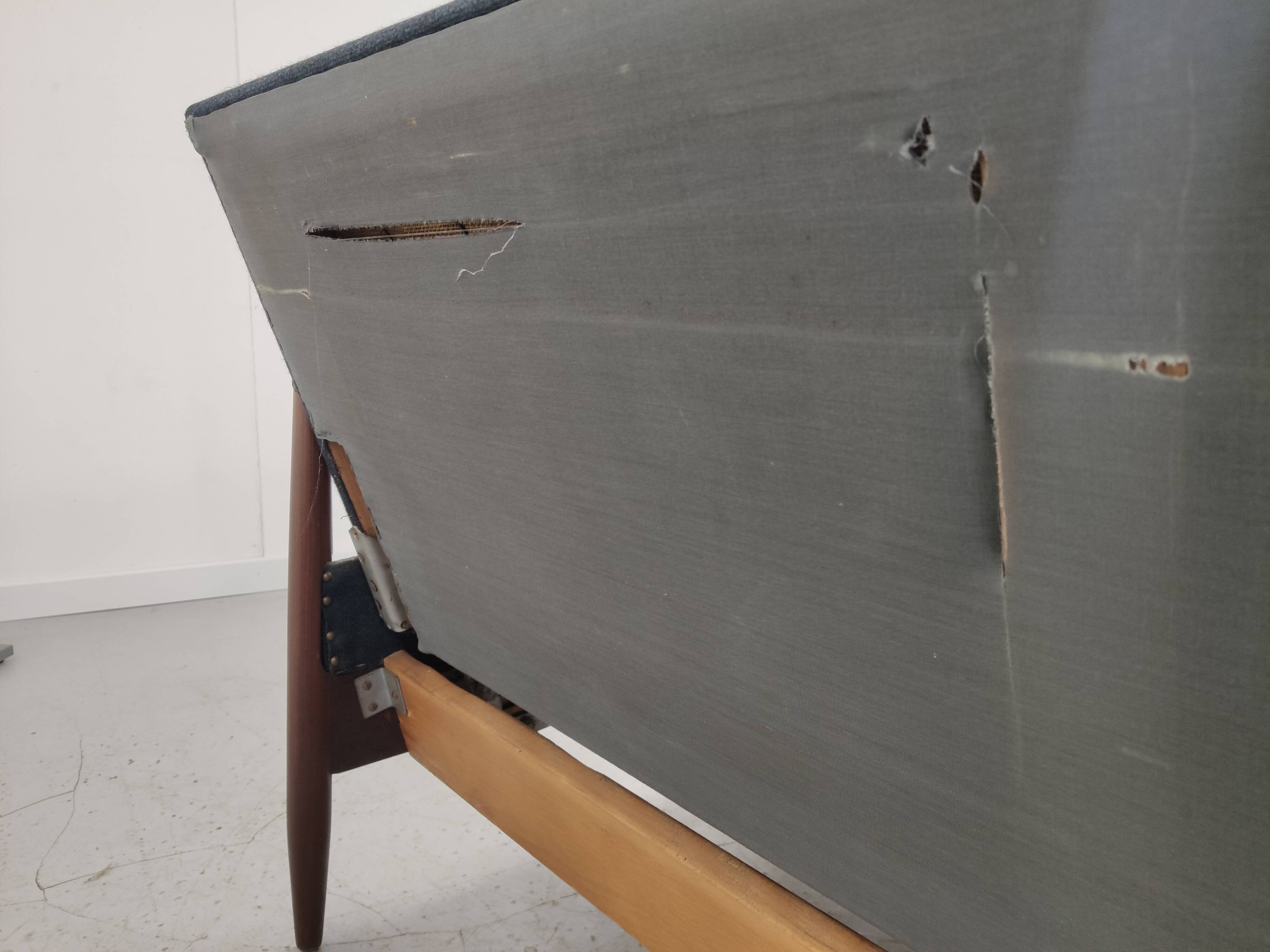 Vintage Scandinavian convertible sofa 50/60s