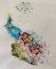 Set of 6 hand embroidered napkins
