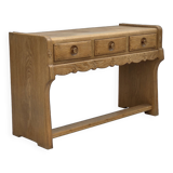 1970s, Danish chest of drawers, oak wood, original good condition.