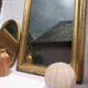 Miroir ancien type Louis Philippe - 80x55cm