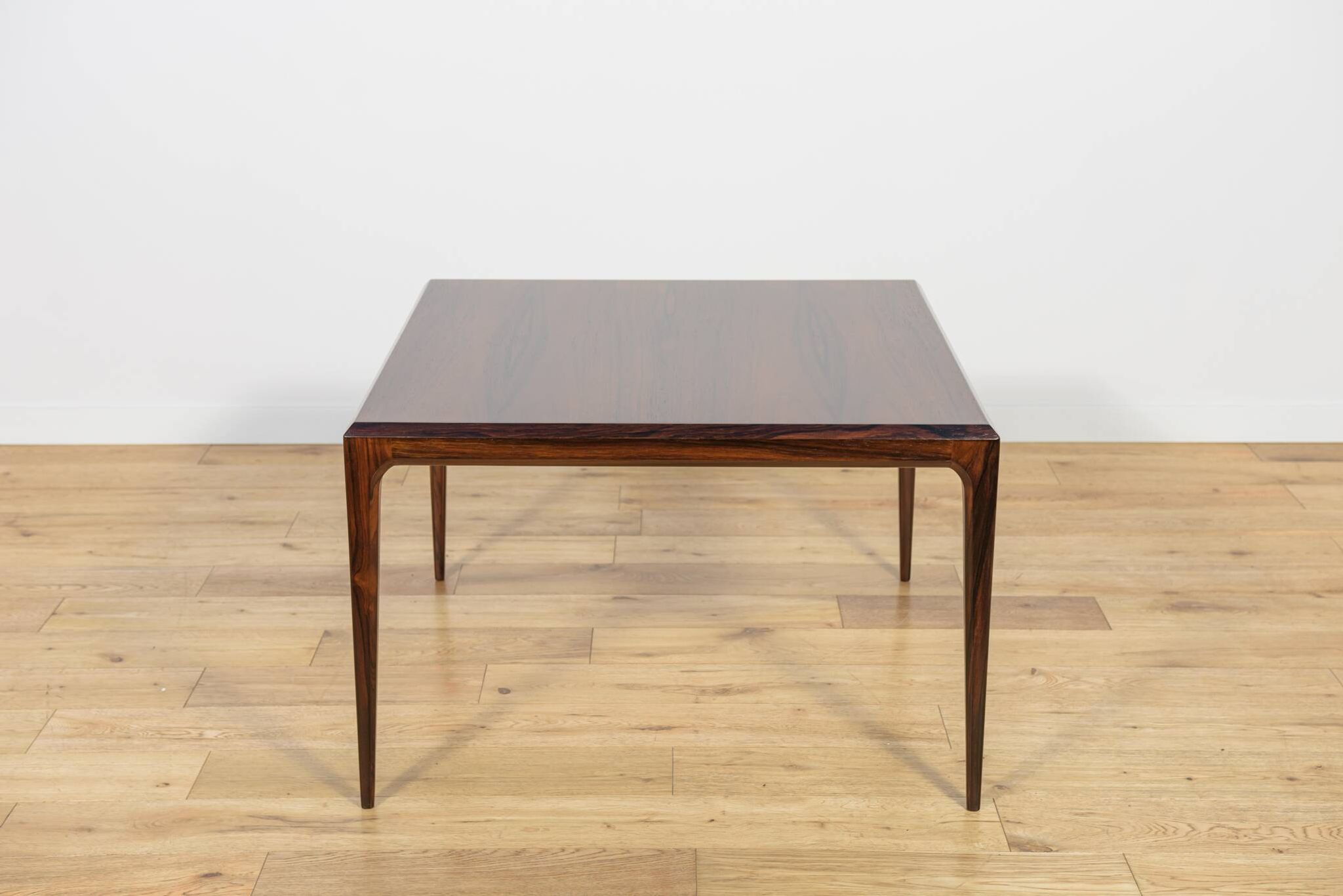 Rosewood coffee table by Johannes Andersen for CFC Silkeborg, 1960s
