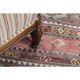 1970s Turkish Oushak Handmade Wool Cotton Brown Kilim Runner Rug 98x418