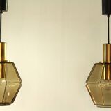 Pair of Lamps by Glashütte Limburg, Germany 1970s