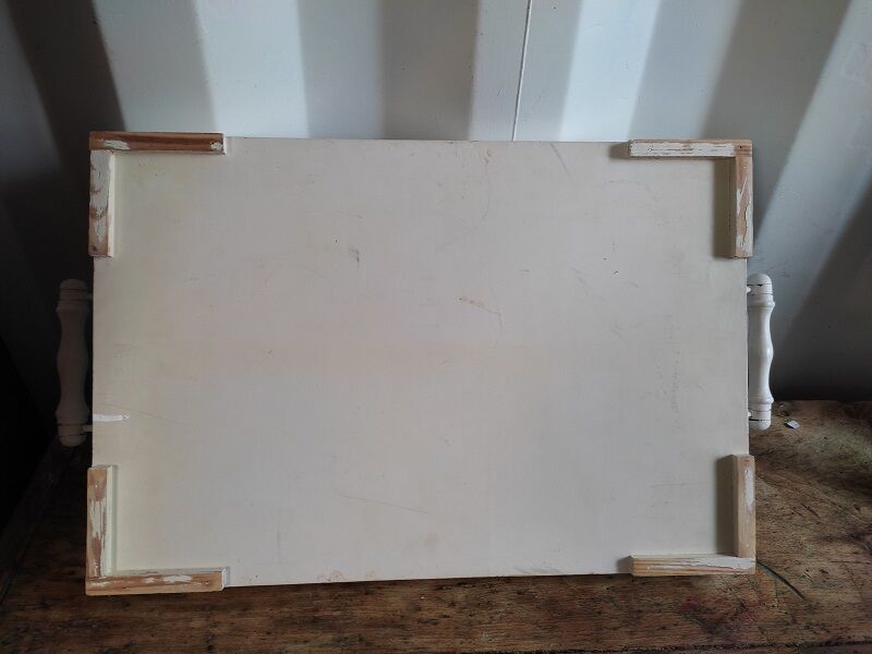 Restyled wooden top De Lux Chocolat 1735 Paris Patiné DP 1221302