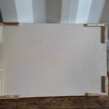 Restyled wooden top De Lux Chocolat 1735 Paris Patiné DP 1221302