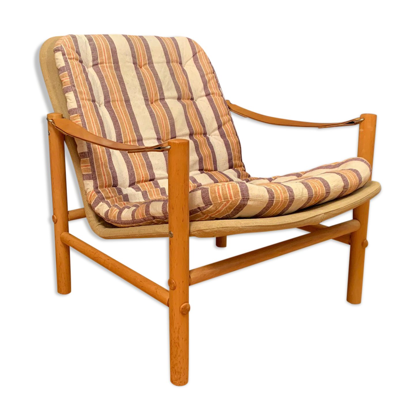 Safari armchair, designed by Bror Boije, Dux, Sweden, 1960s