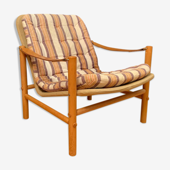 Safari armchair, designed by Bror Boije, Dux, Sweden, 1960s