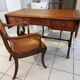 English flap desk and these 2 armchairs early XXeme