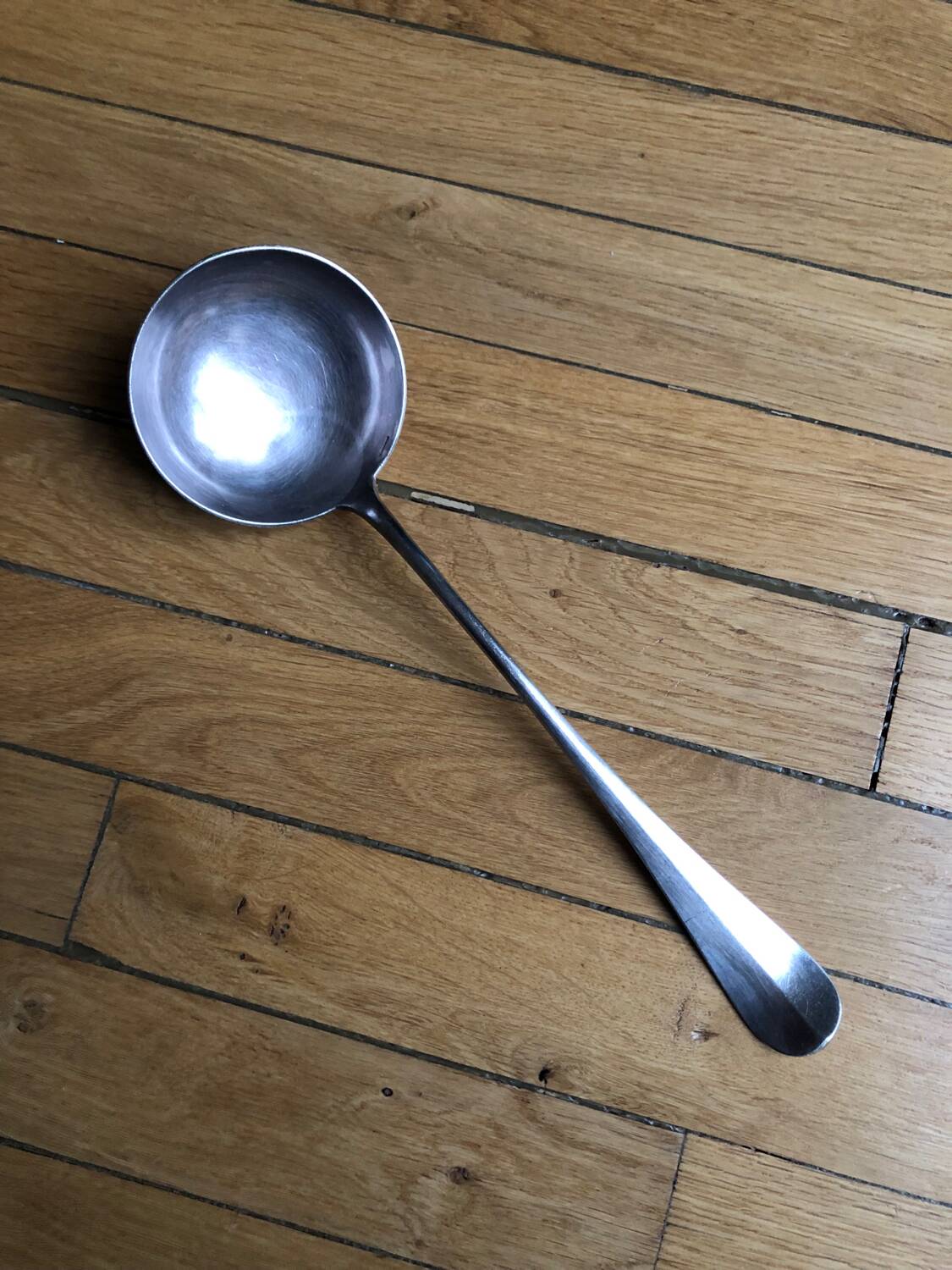 Silver ladle