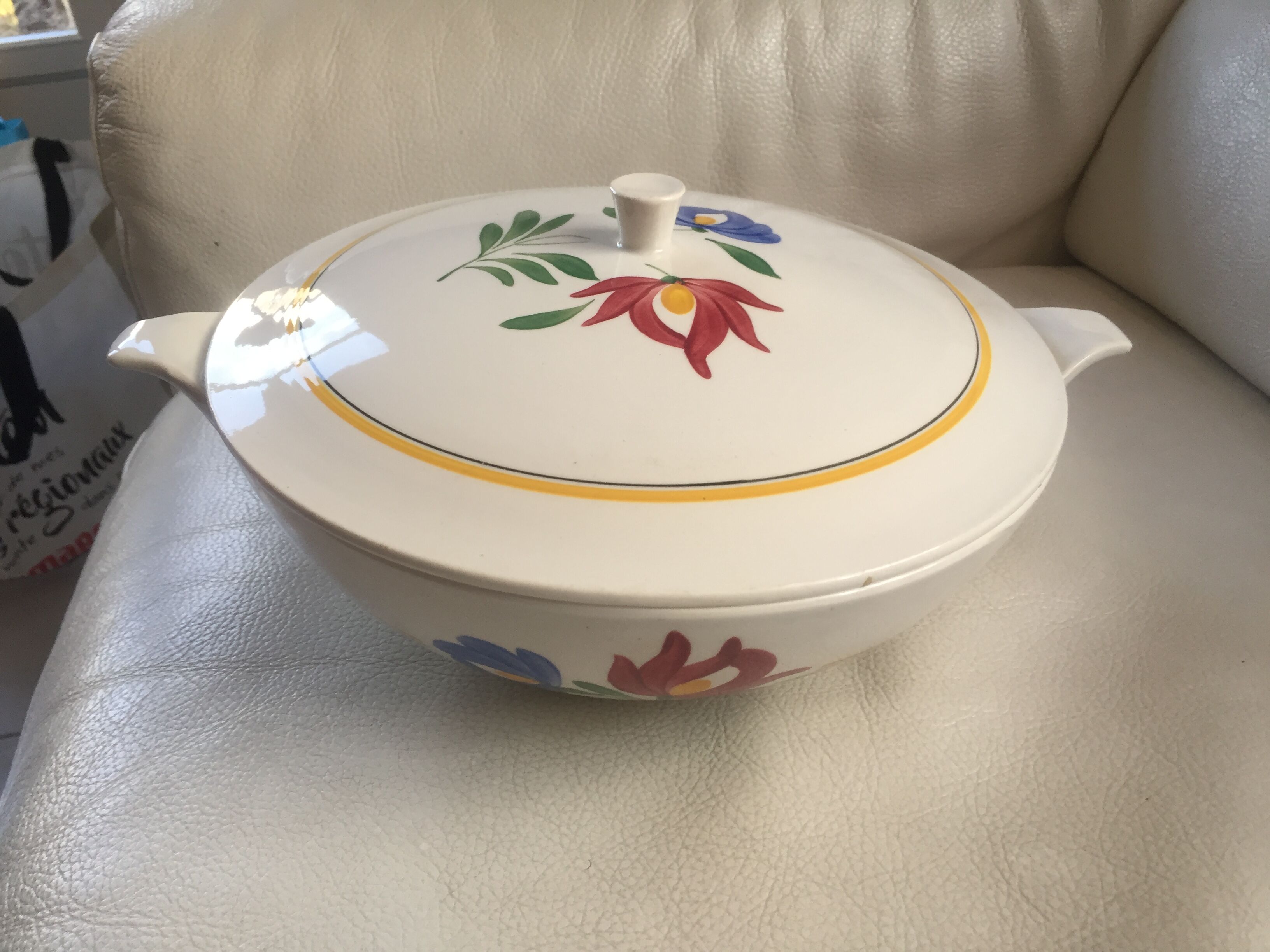 Lot of tableware Digoin Sarreguemines model Dunkirk