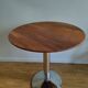 Table bistrot, pied central