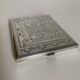 Vintage 1930 cigarette case Inca sterling silver 925 - 9.8 x 8.4 cm