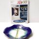 Blue, Green and White Copper Vide-Poche Attr. to Paolo De Poli