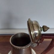 Théière en métal argenté Vintage