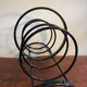 Metal magazine rack