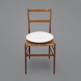 White Murano Glass Ceiling Light, 1970s