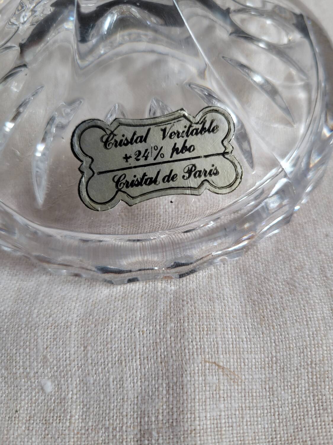 Crystal cup