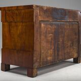 Early 19th century Biedermeier mahogany commodes, 1830s