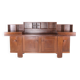 Walnut buffet published by Bernini