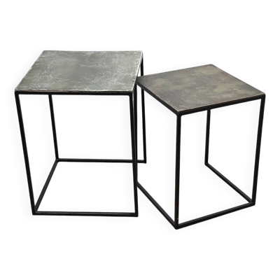 Paire de tables gigognes Pols Potten