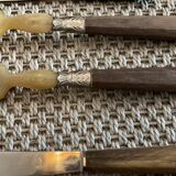 Box 28 pieces, knives and service cutlery