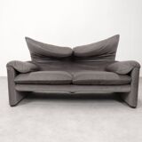 Cassina Maralunga 2 seater - bicolore gray