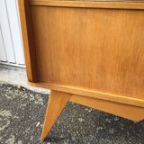 Vintage dresser with compass foot