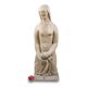 Limestone sculpture representing Mary Magdalene. 1940s.