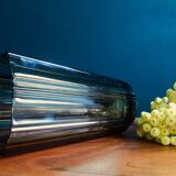 Smoked glass vase