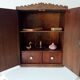 Old popular art medicine cabinet early 20th century