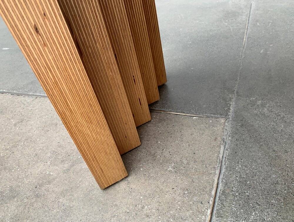 Postmodern chair with a high backrest