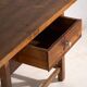 Table de cuisine ancienne en bois massif – Europe centrale, vers 1920