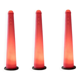 Amsterdamse Pole floor lamps in pink for Bijenkorf, 1990s