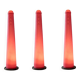 Amsterdamse Pole floor lamps in pink for Bijenkorf, 1990s