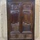 19th century Breton wardrobe in cherry, oak and chestnut