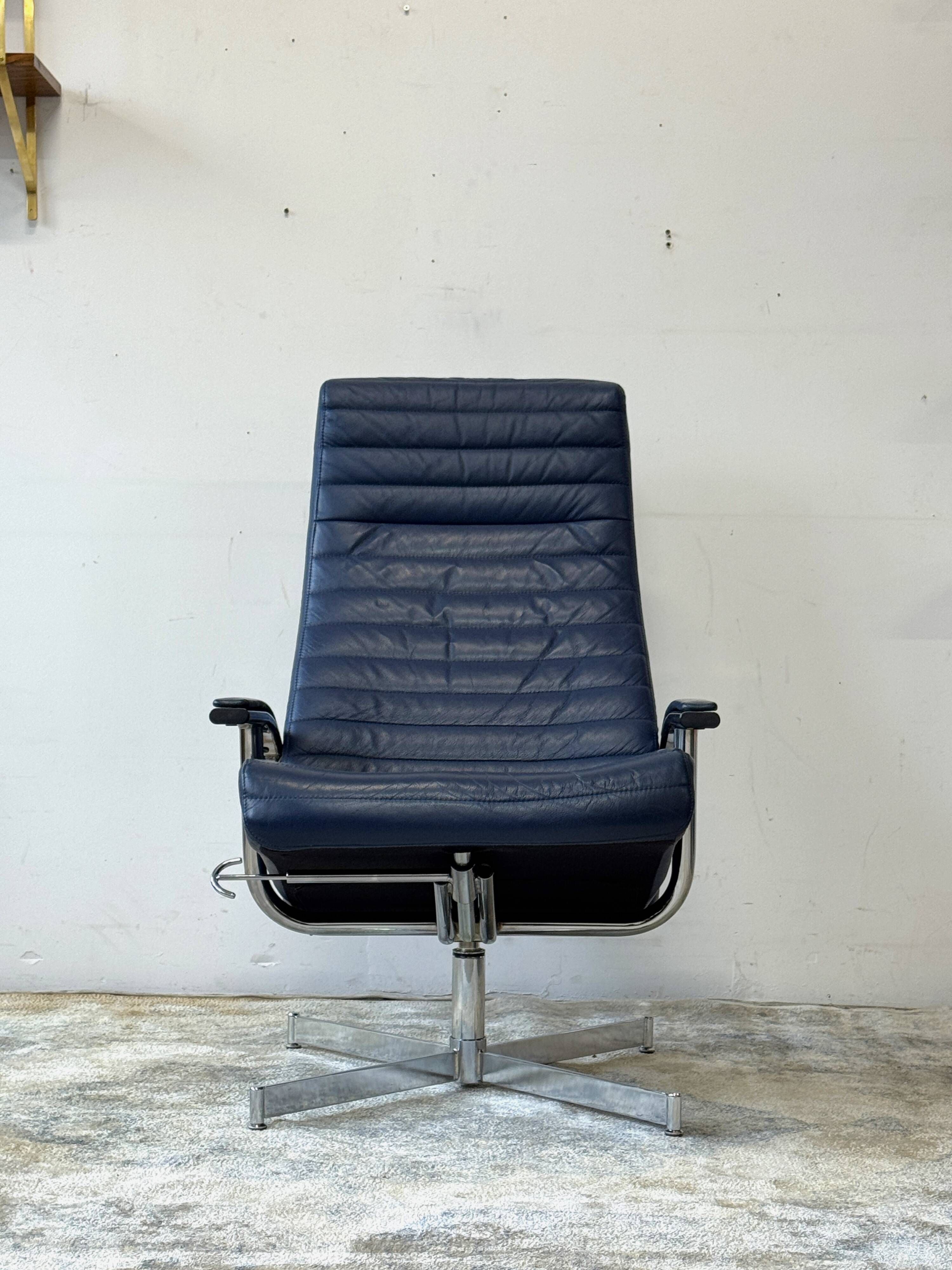 Swivel Lounge Chair, Bolia, Denmark, 1970s, mid-century, vintage