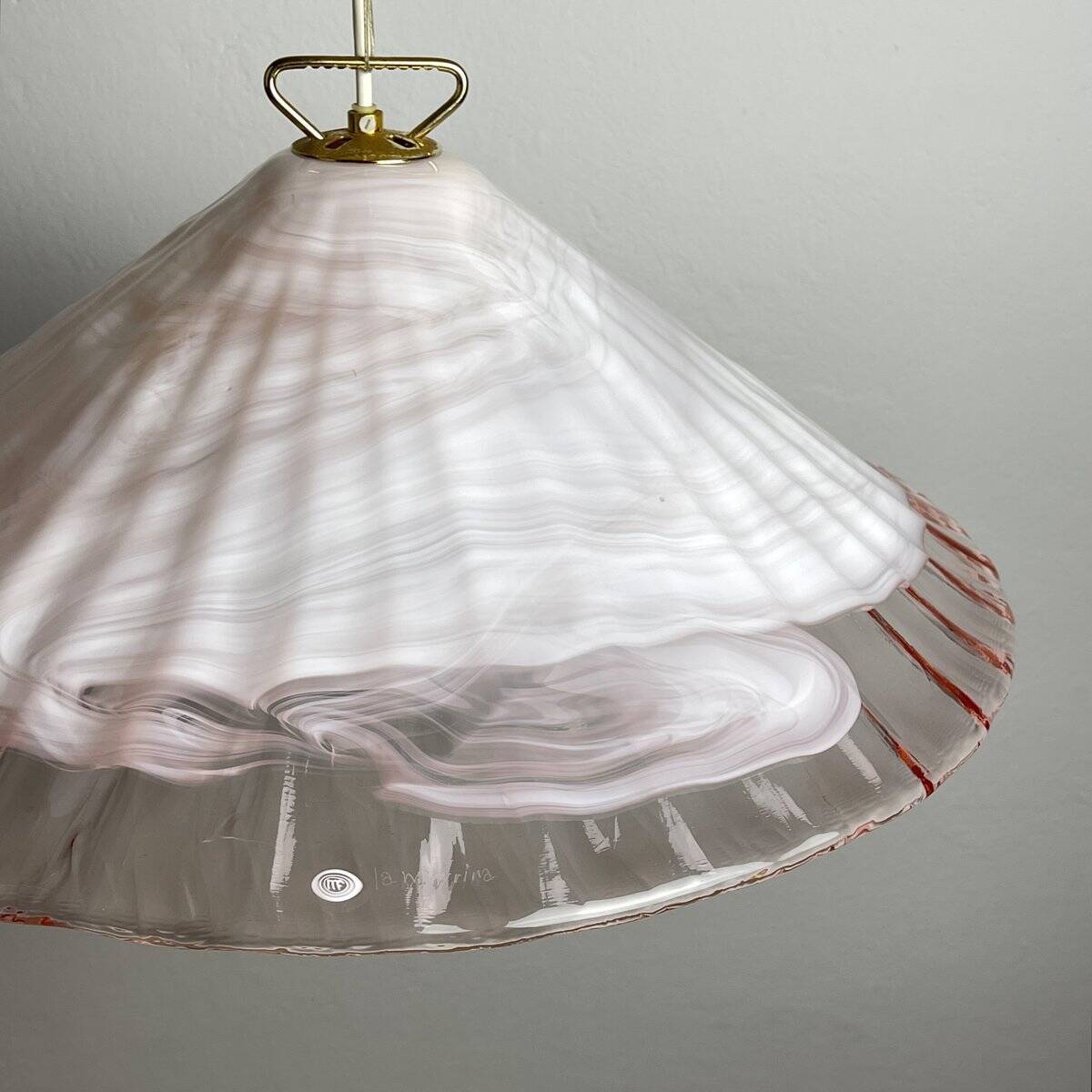 Vintage Murano Glass Pendant Light by La Murrina, Italy, 1970s