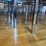 10 vintage Giorgio Saporiti chairs