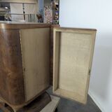 Brutalist enfilade with diamond points