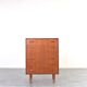 Commode en teck danois des années 1960.